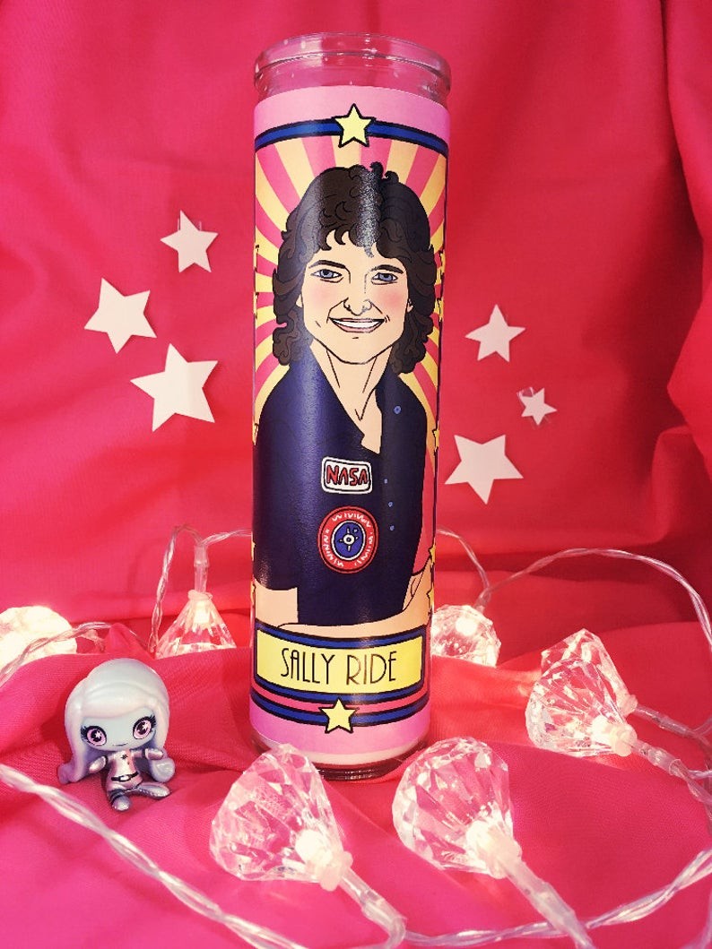 Star Girls Votive Candles: Sally Ride