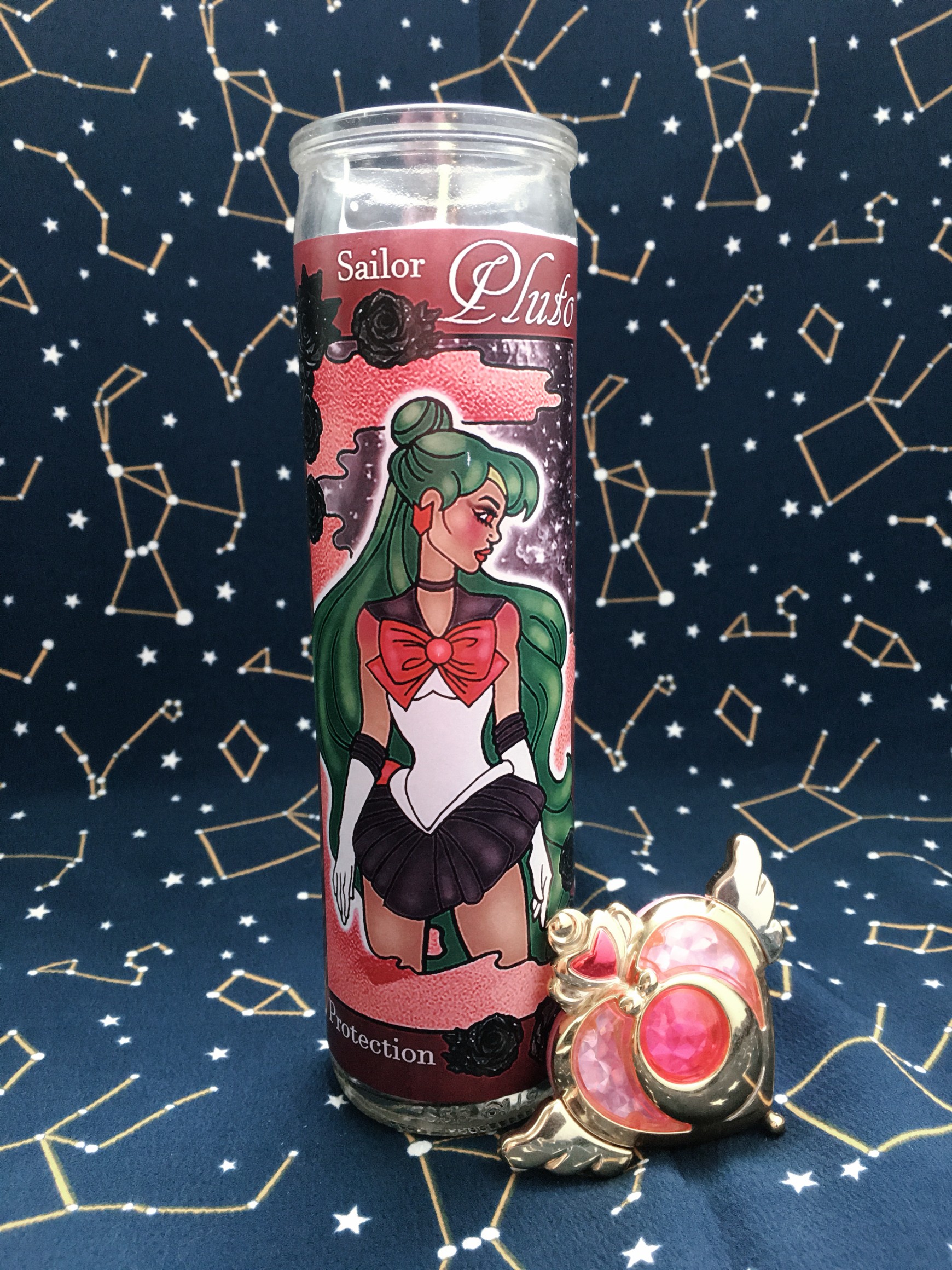 Sailor Moon Votive Candle Collection: Sailor Pluto