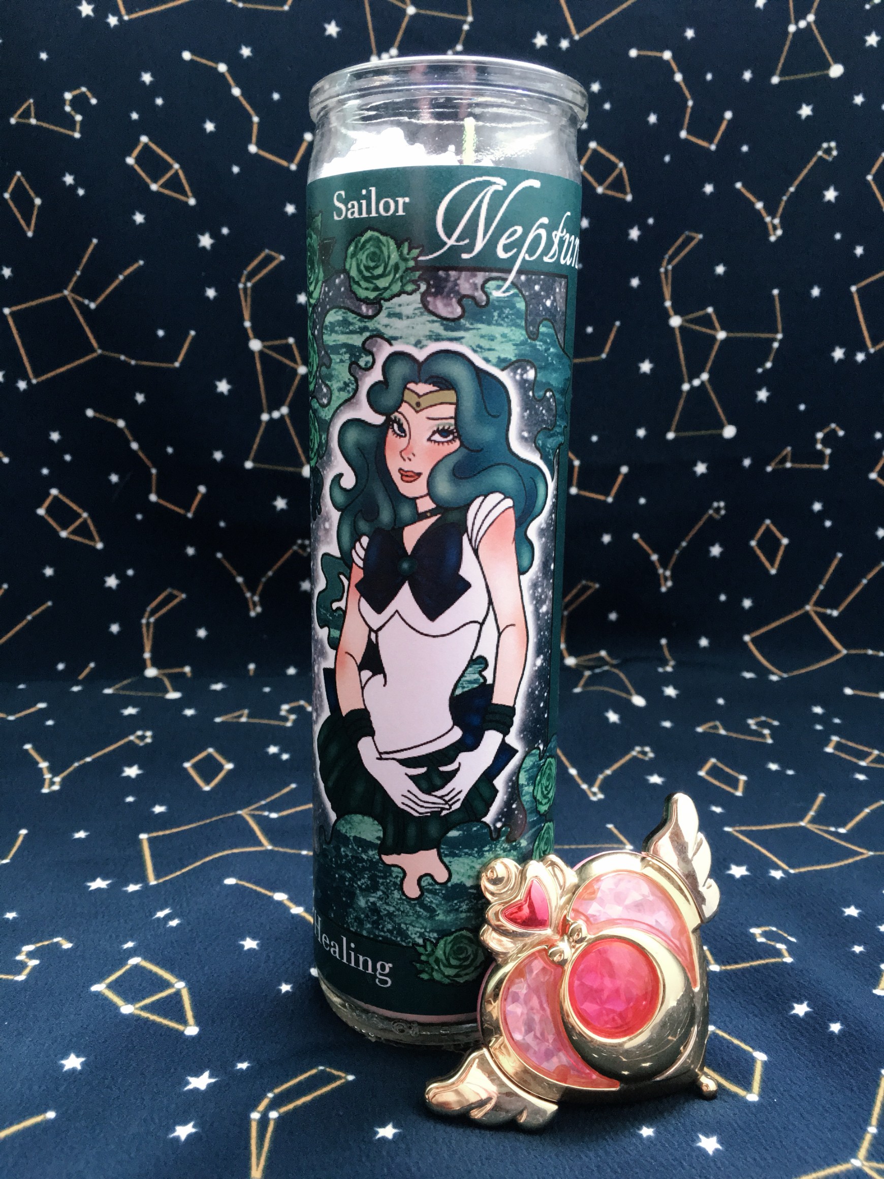 Sailor Moon Votive Candle Collection: Sailor Neptune