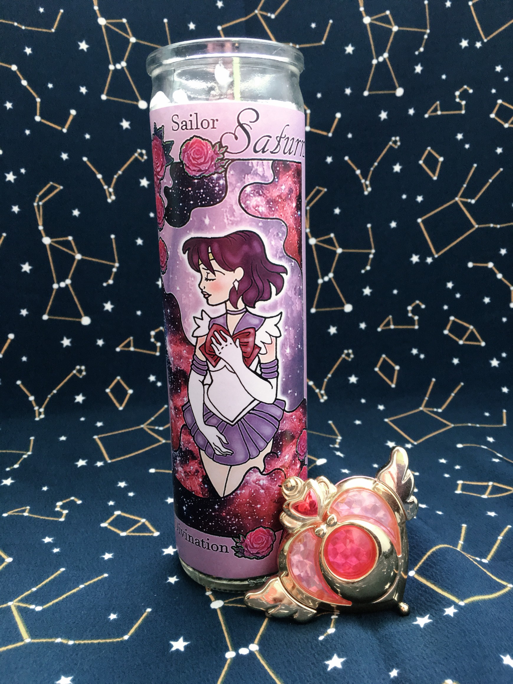 Sailor Moon Votive Candle Collection: Sailor Saturn