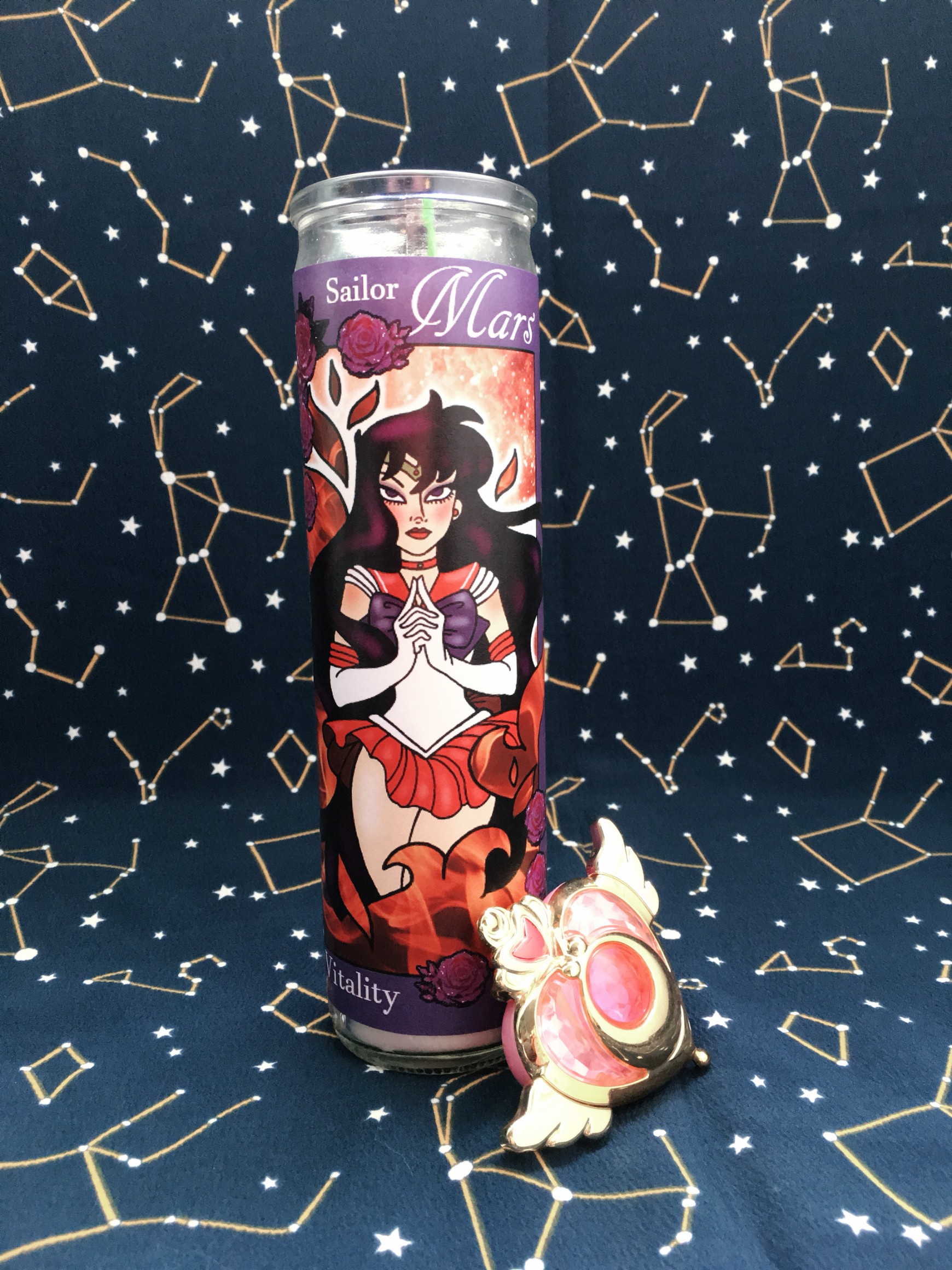 Sailor Moon Votive Candle Collection: Sailor Mars
