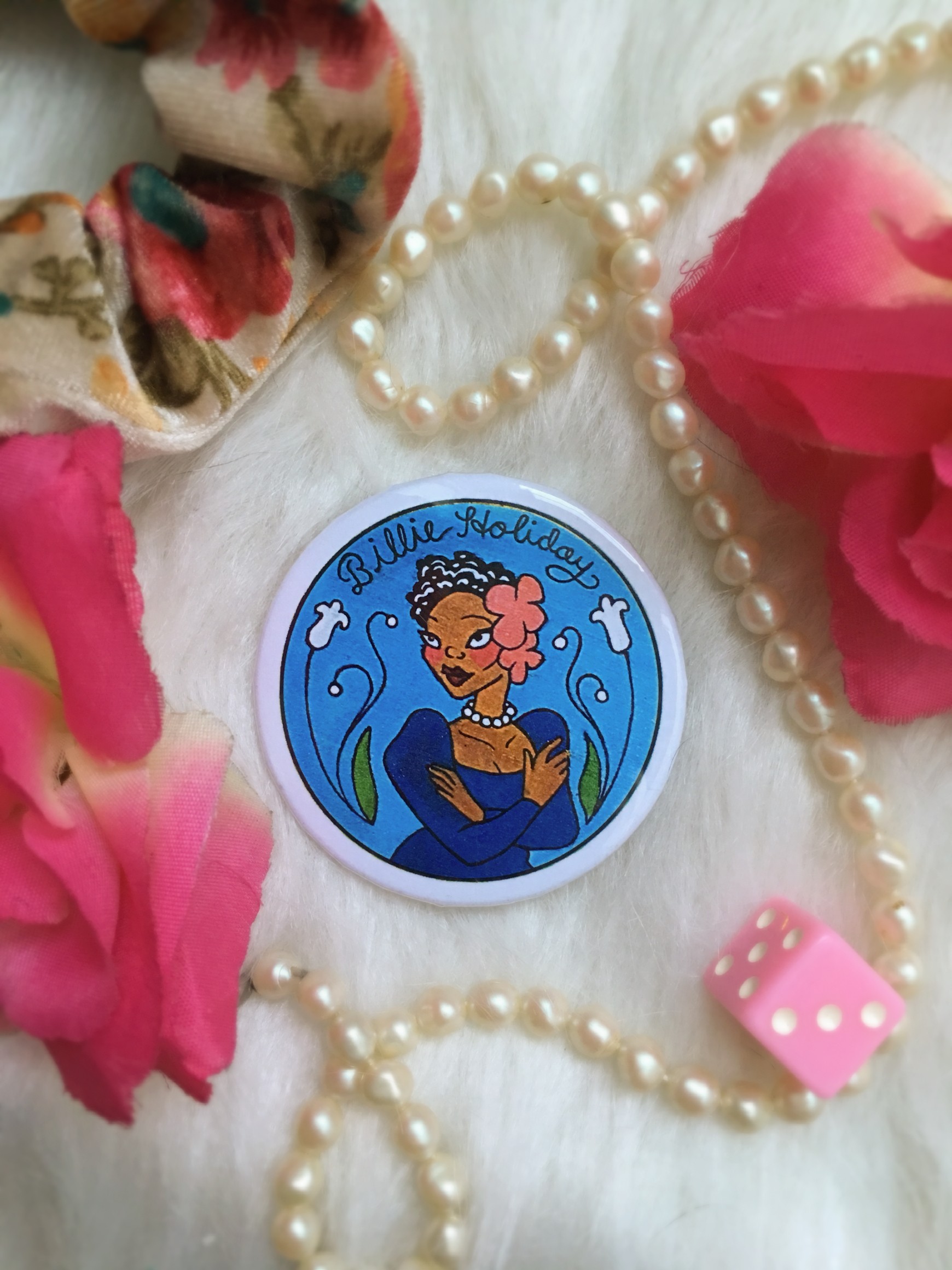 Historical Women Pin Collection: Billie Holiday
