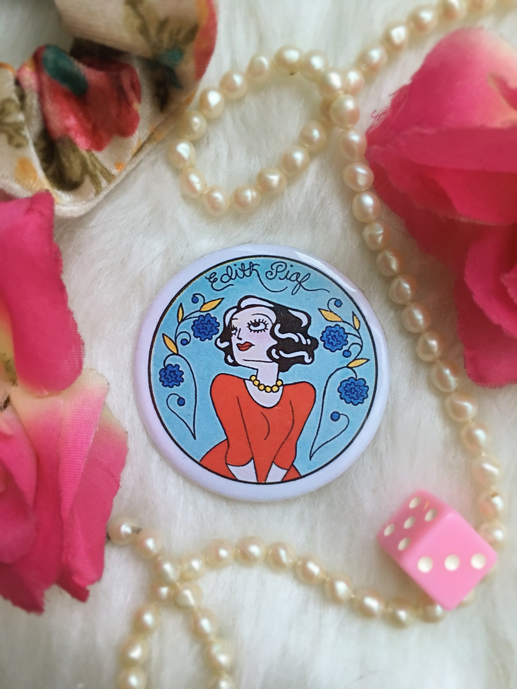 Historical Women Pin Collection: Edith Piaf