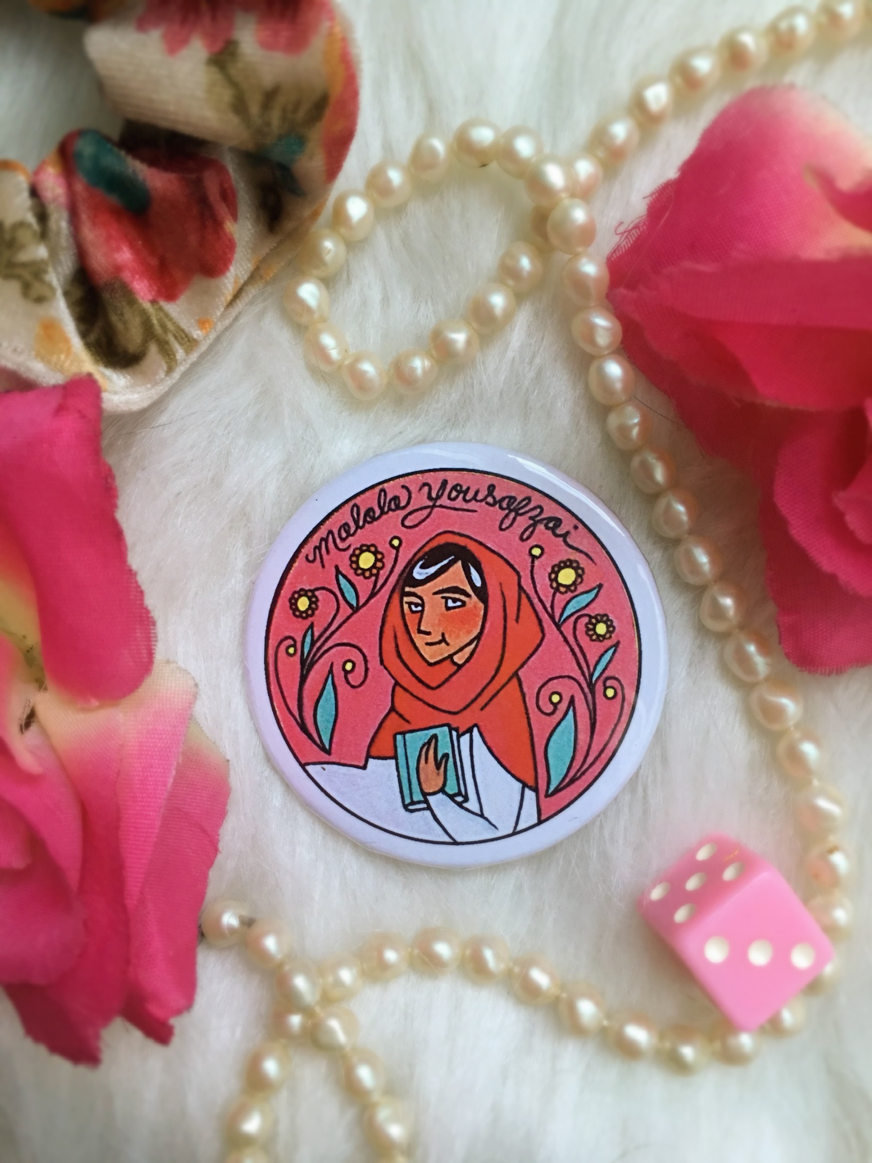 Historical Women Pin Collection: Malala Yousafzai