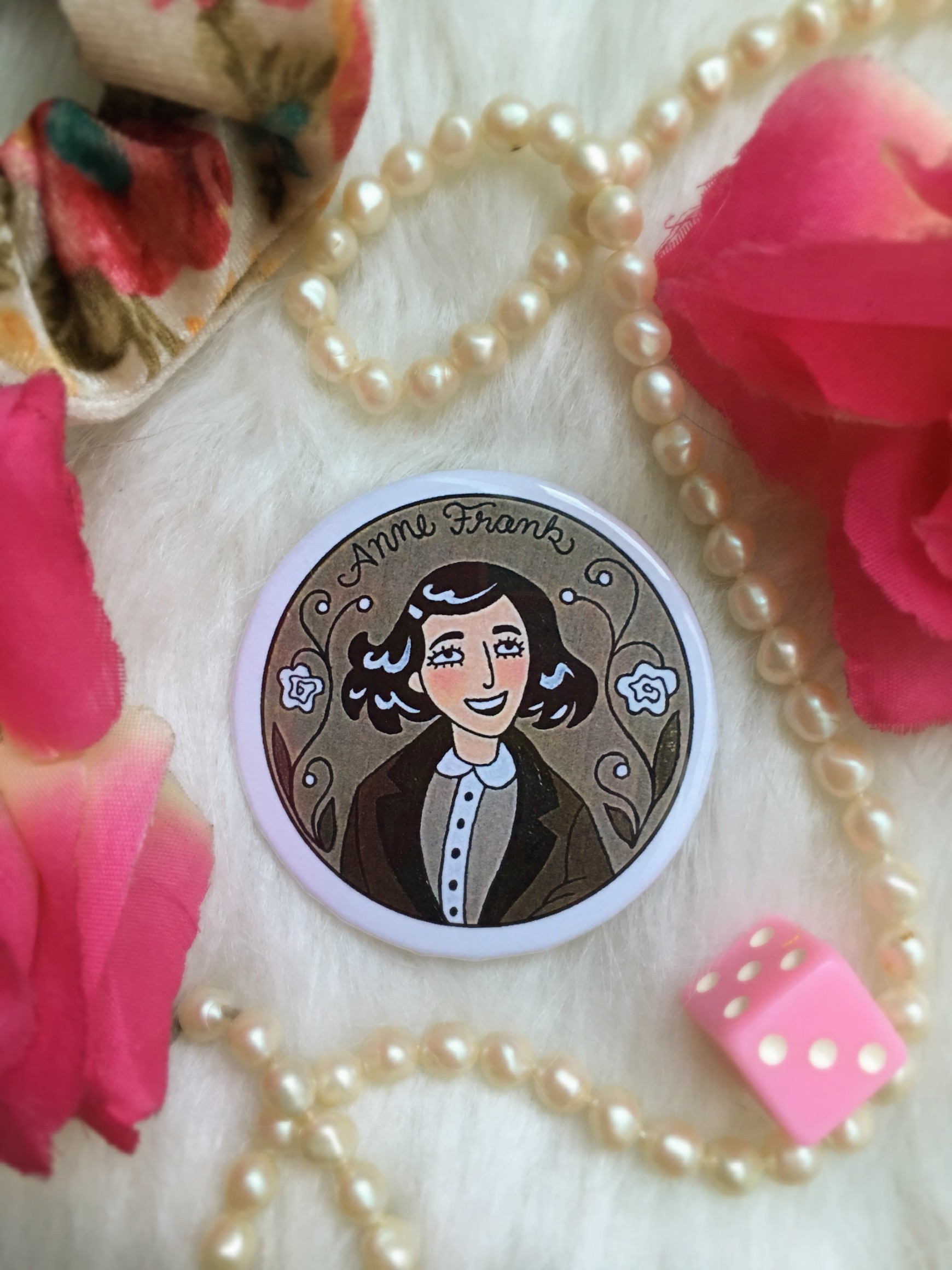 Historical Women Pin Collection: Anne Frank