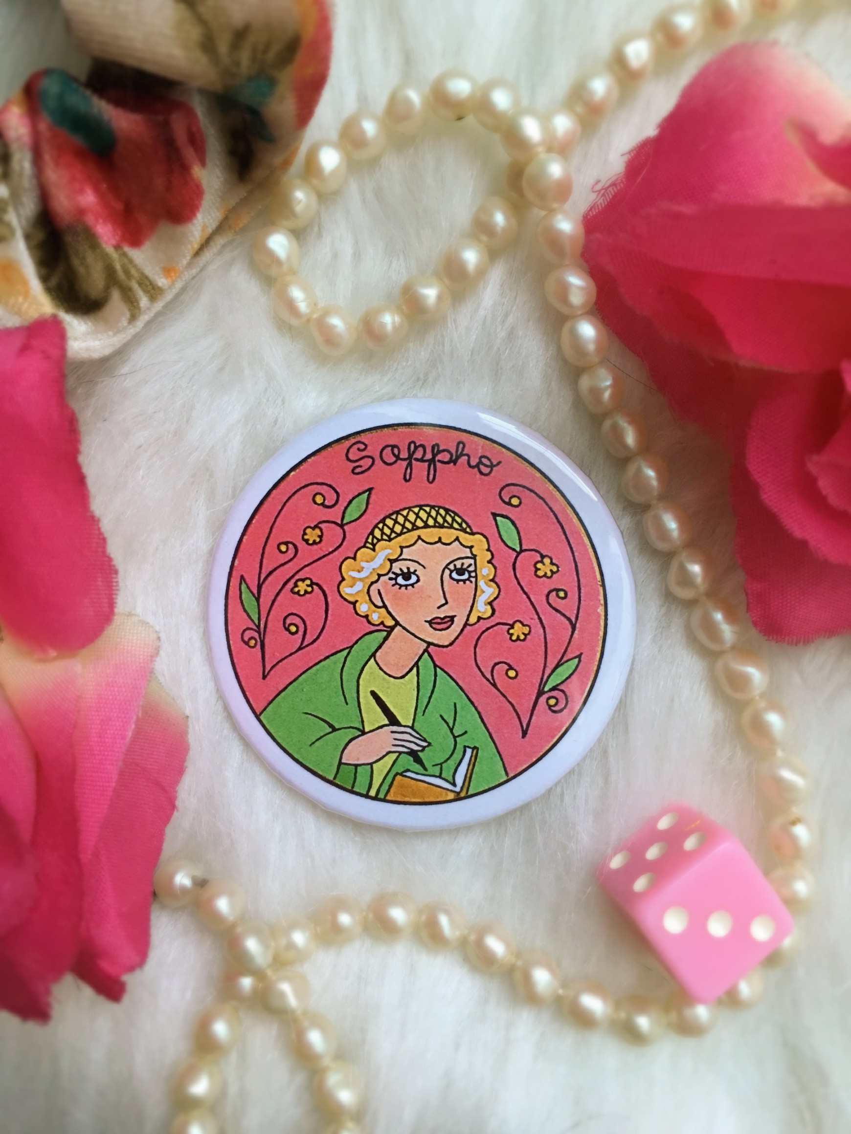 Historical Women Pin Collection: Sappho